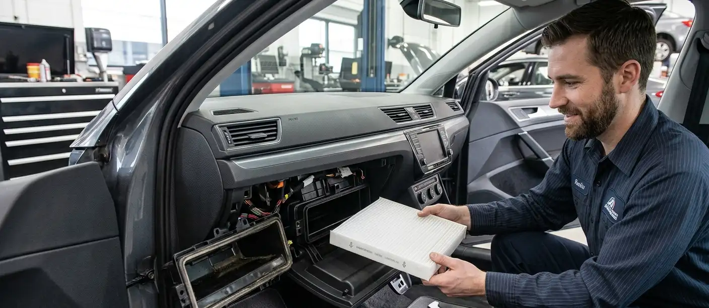 How to change car AC filter?